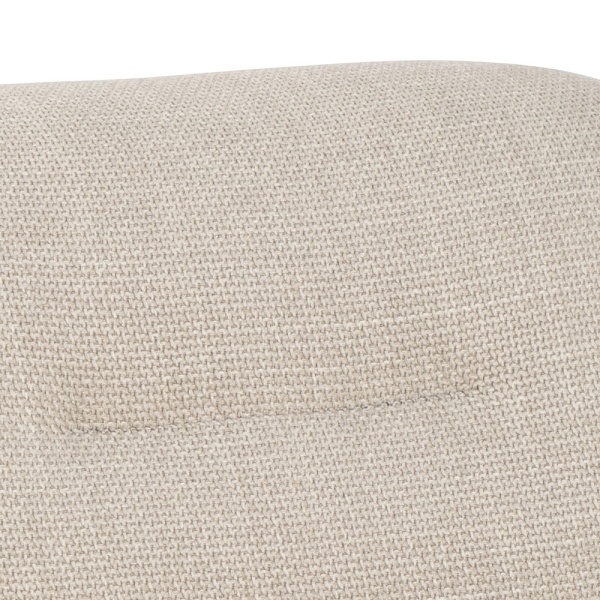 Krzesło z podłokietnikami Dillon beżowe - ACTONA